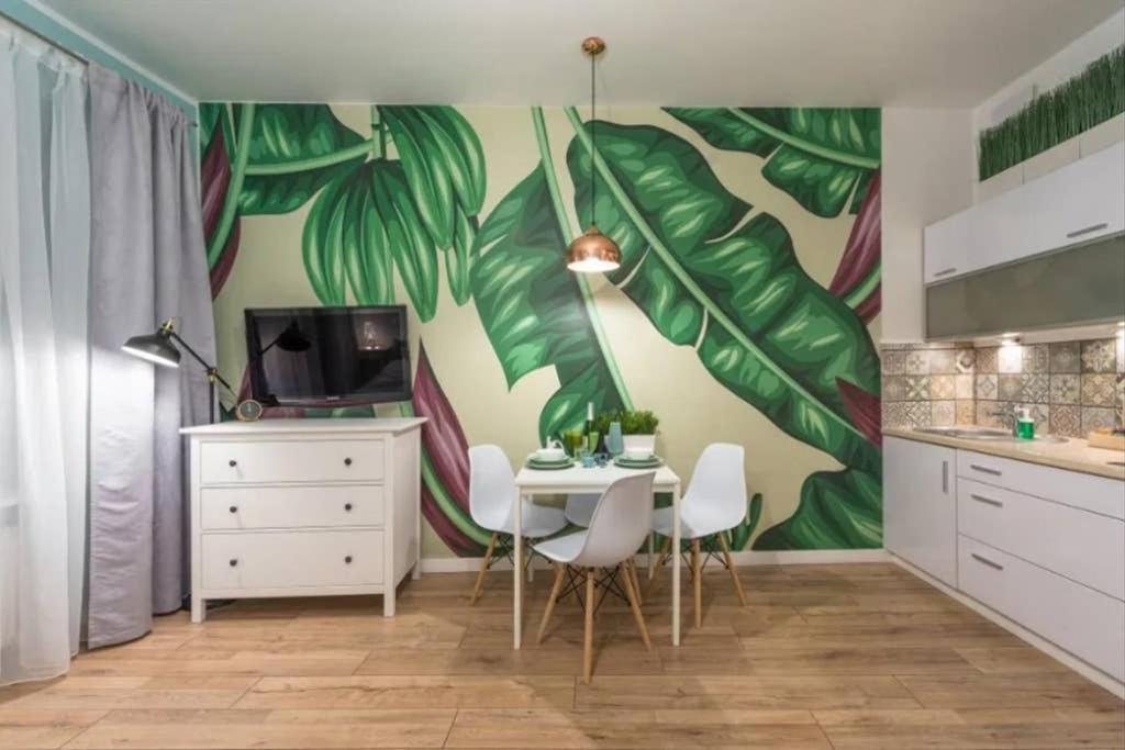 Cozy Modern Studio Green Apartment In Old Town Krakau Buitenkant foto