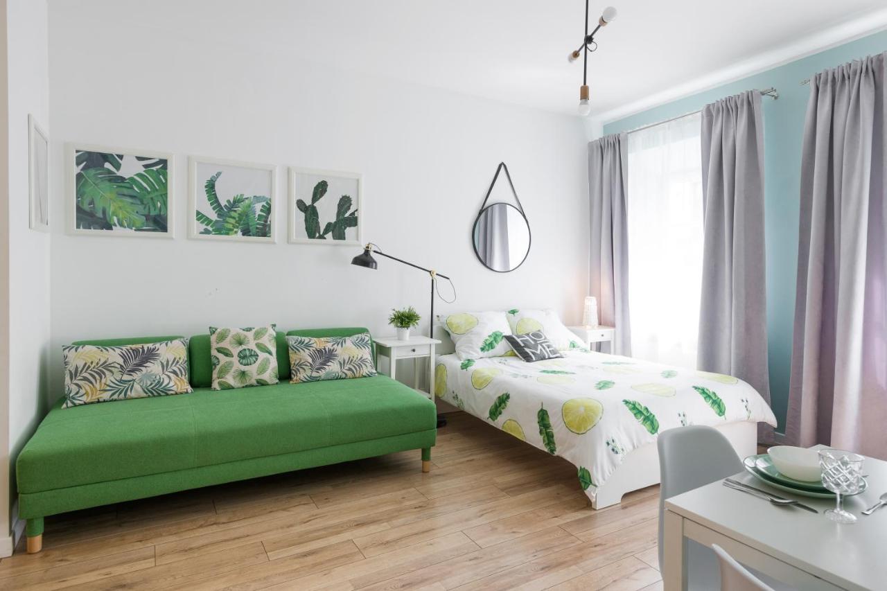 Cozy Modern Studio Green Apartment In Old Town Krakau Buitenkant foto